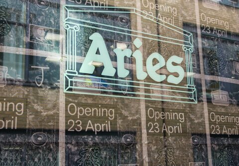 Jolene Bridle Lane &times; Aries launch posters