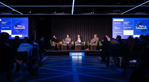 Coin-Op event: view of the stage