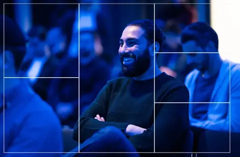 Photo of Coin-Op event with visual treatment