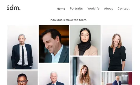 Instant Drawing Machine website design