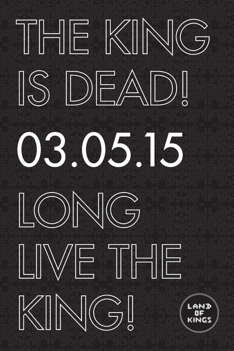 Land of Kings 2015 bus stop teaser poster